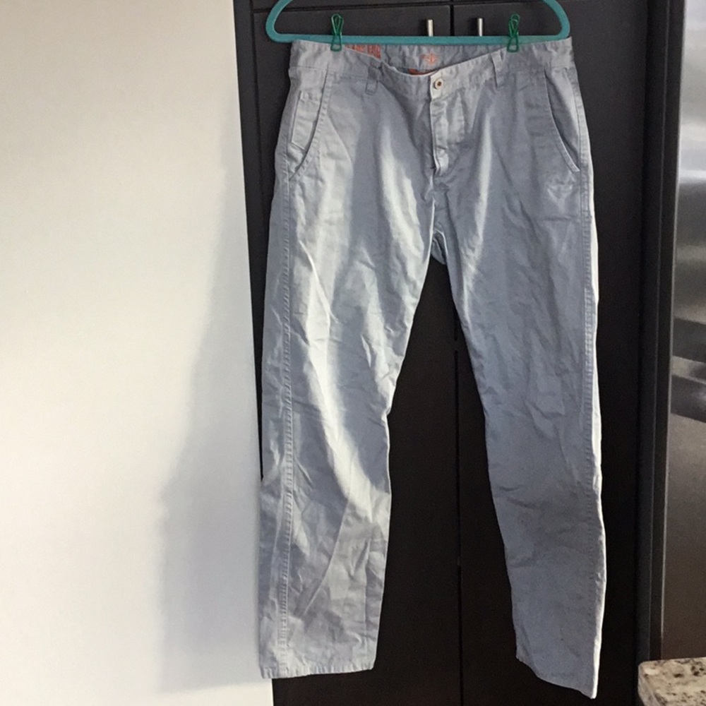 Grey Dockers Alpha Slim Khakis - Awesome Condition